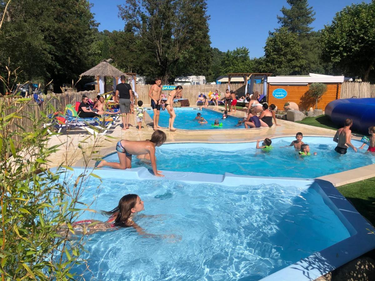 Camping Paradis Family Des Issoux Lalevade-d'Ardeche Exterior photo